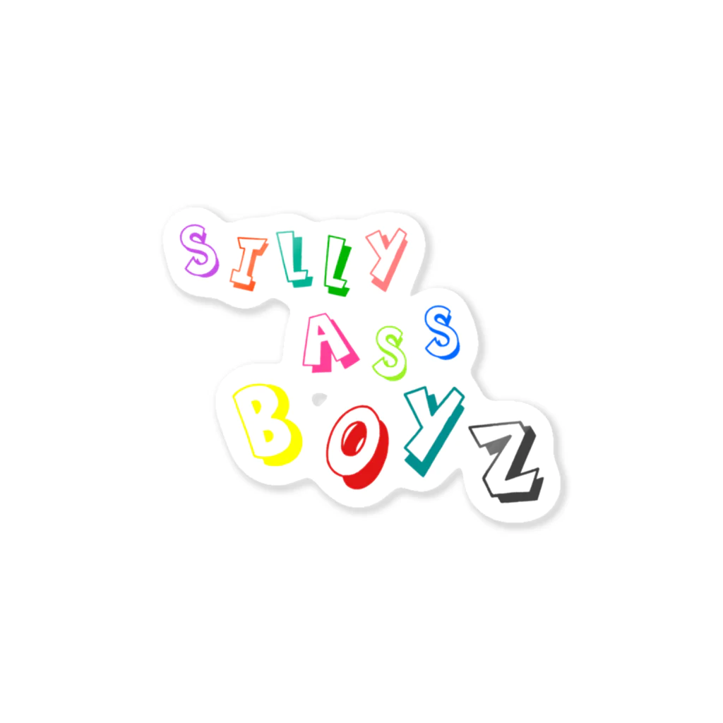 What's Up Boysのシリアスボーイズ Sticker