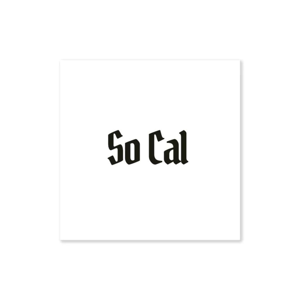 SoCal_のカリフォルニア ステッカー