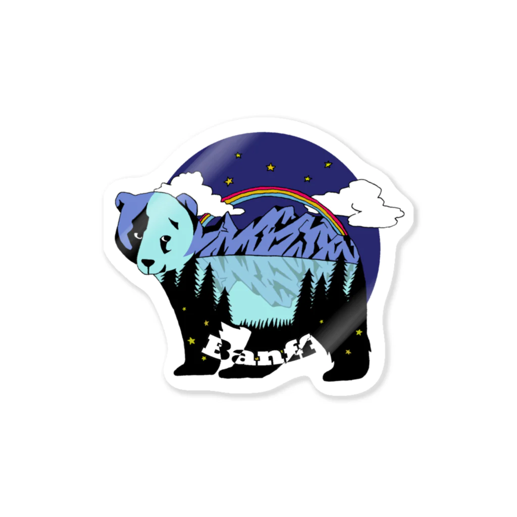 mikinotmouseのBanffステッカー Sticker