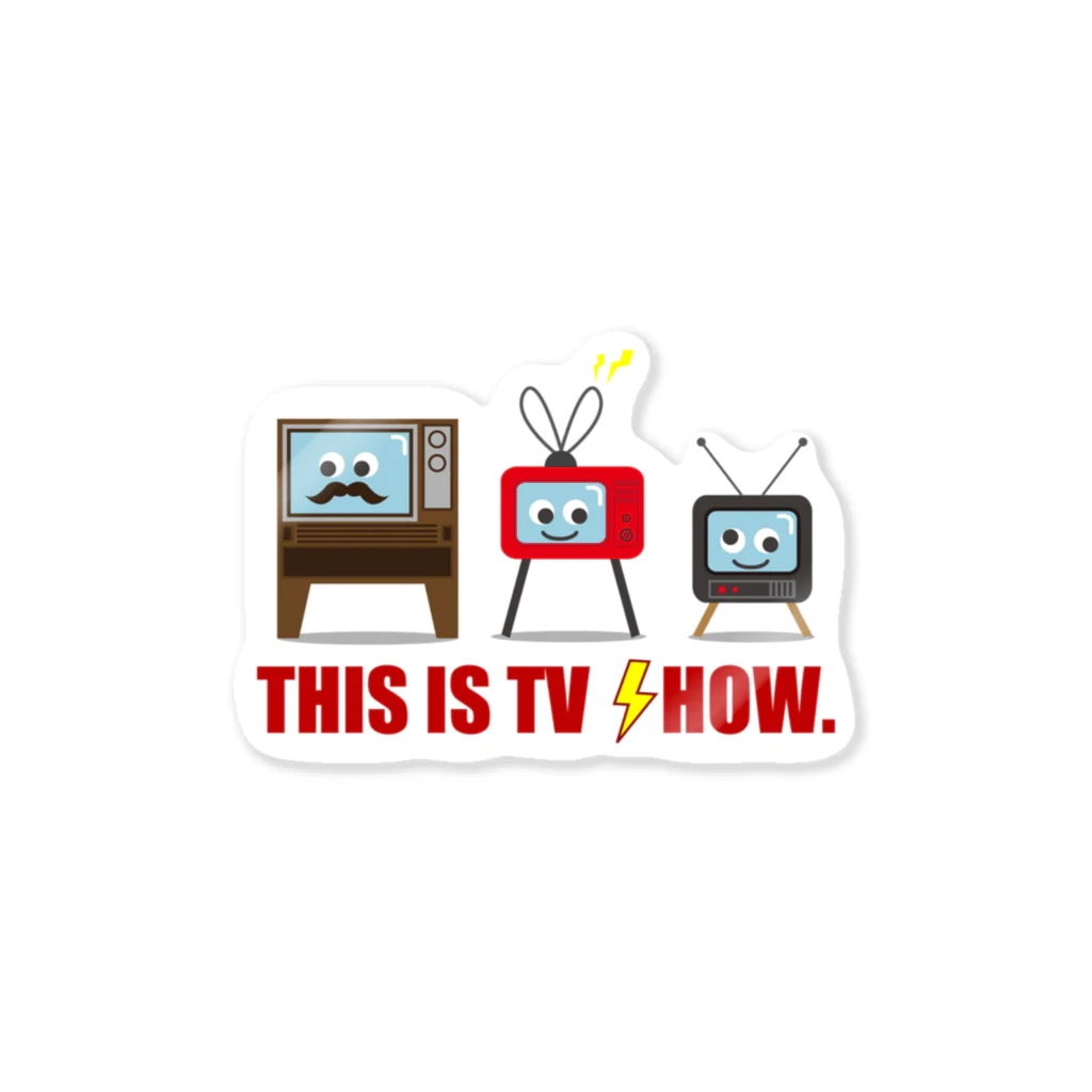 FUNDRY_MARKETのTHIS IS TV SHOW. Sticker