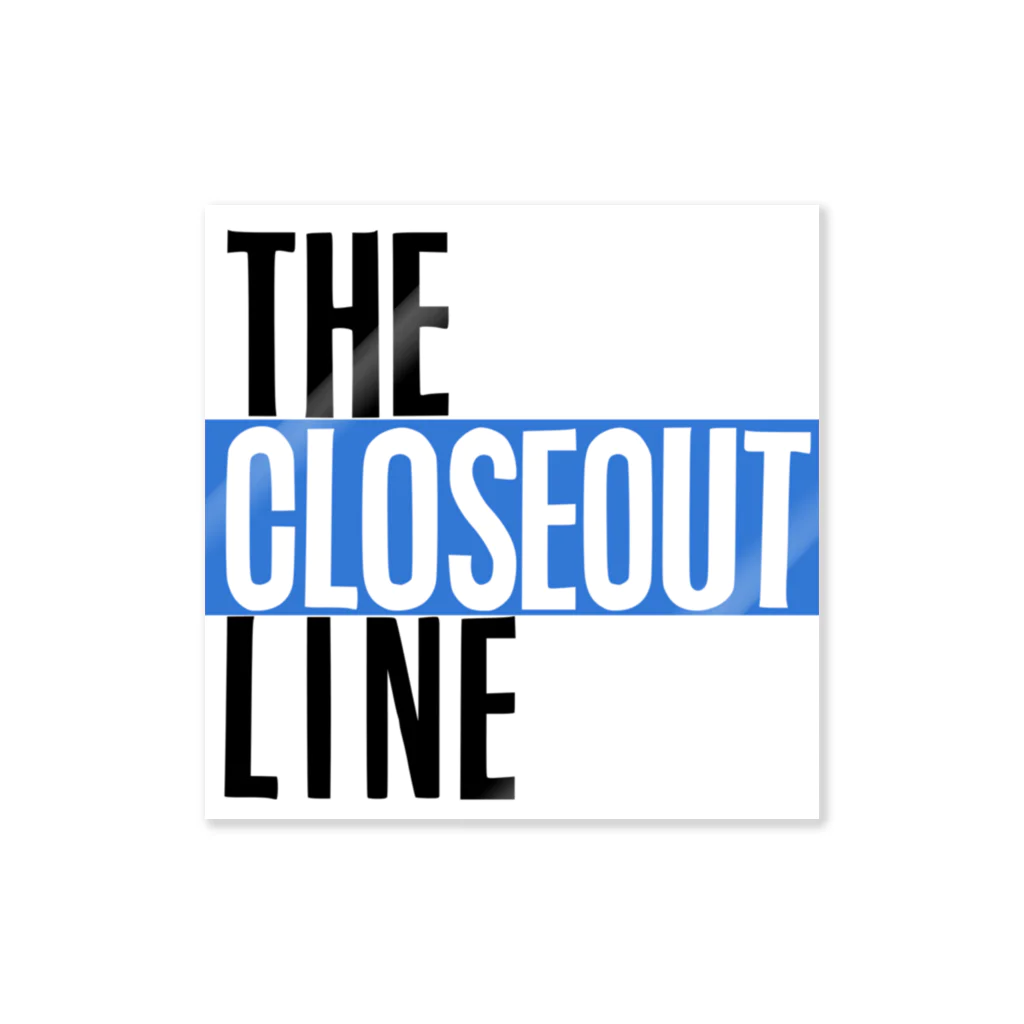 sasakidaisukeのTHE CLOSEOUT LINE ステッカー