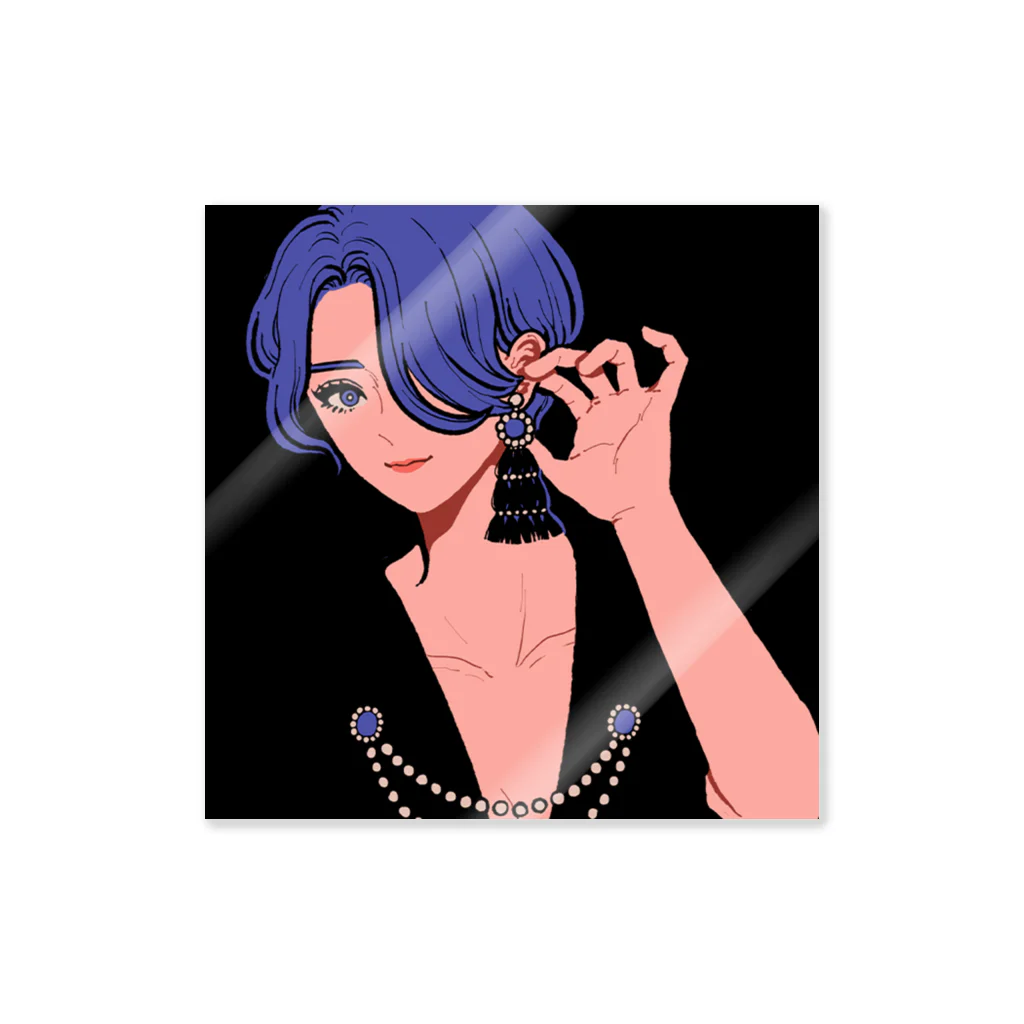 kaminのEarring ステッカー