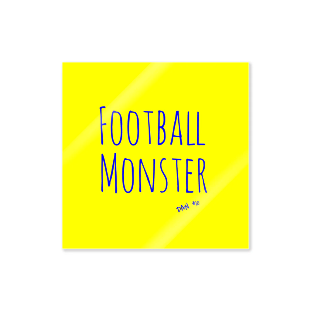 Dan   ArakiのFOOTBALL     MONSTER Sticker