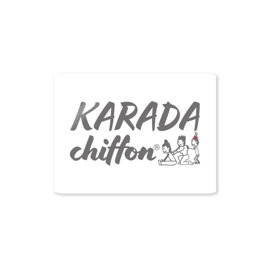 KARADAchiffon-2010のカラダシフォン公式 ステッカー