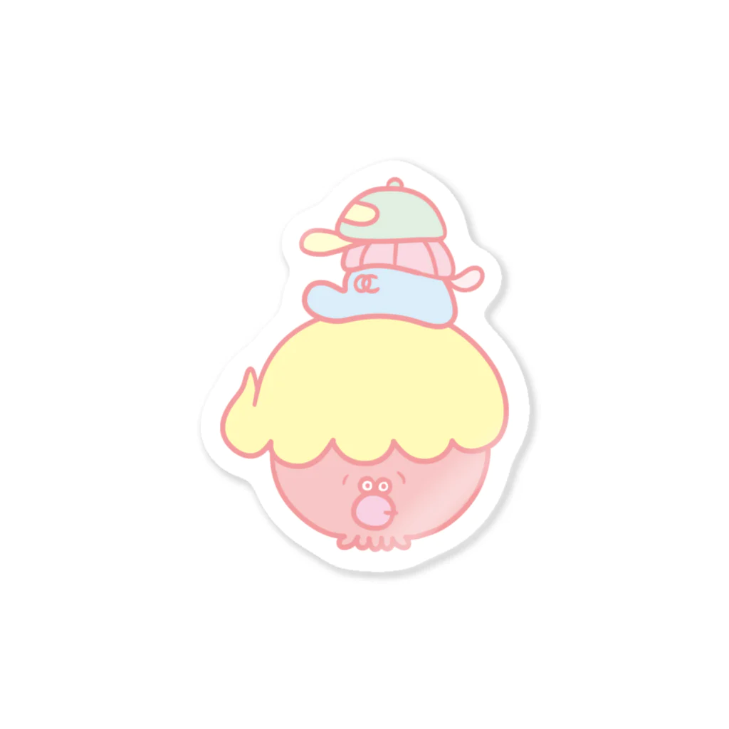 ぺでぃきゃろちゃんのOC 3Cap Sticker