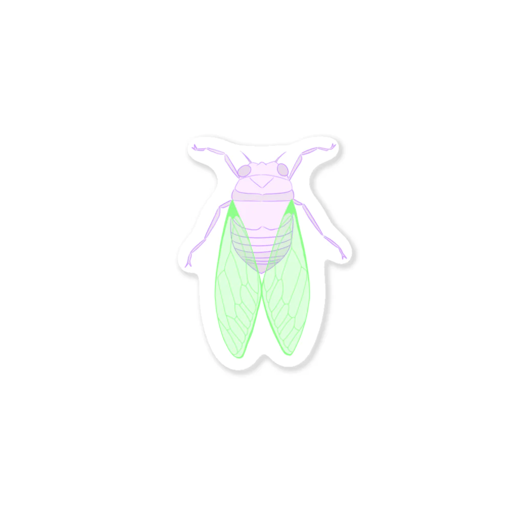 CICADAの蝉 Sticker