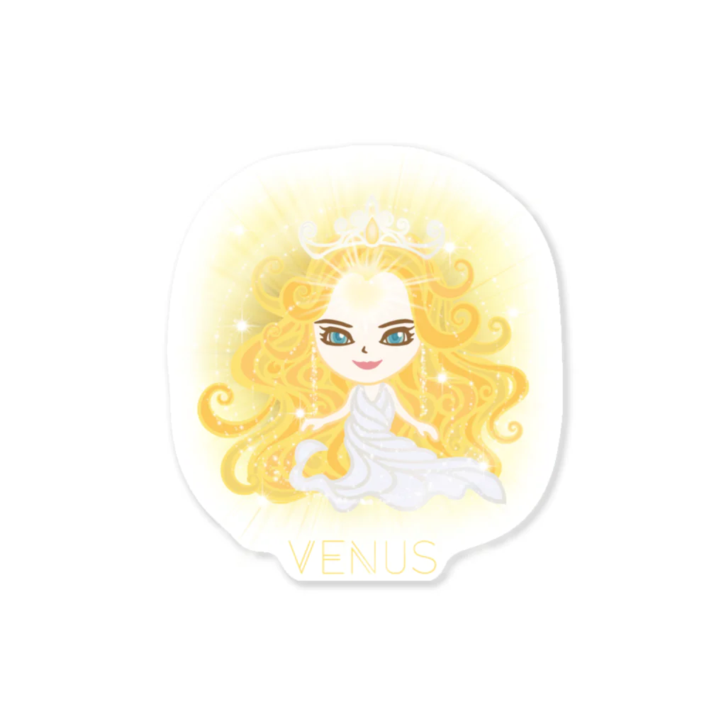 alpacca-creativeのVenus（金星人） Sticker