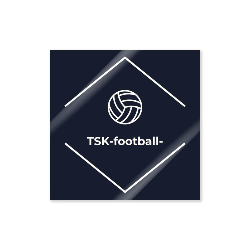 TSK-football-のTSK-football- ステッカー ステッカー