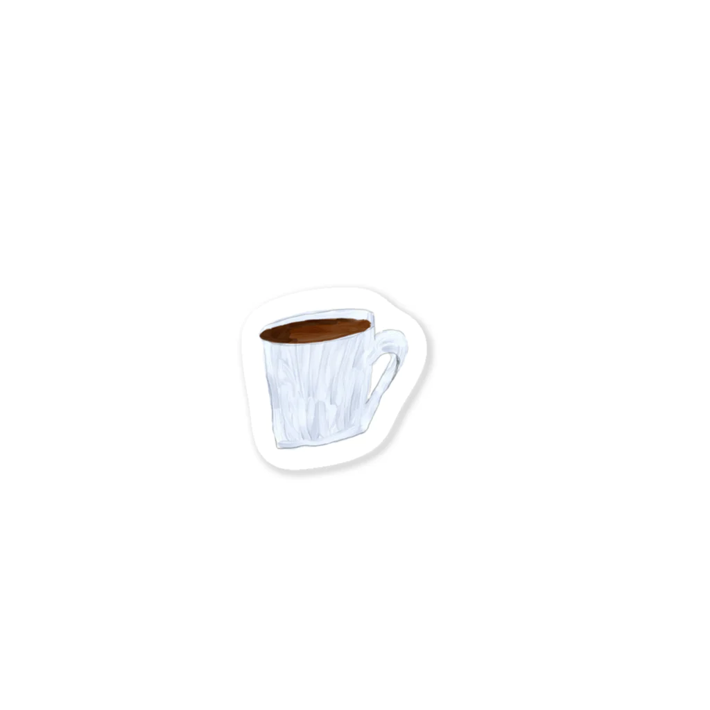 velcommenのCoffee mug Sticker