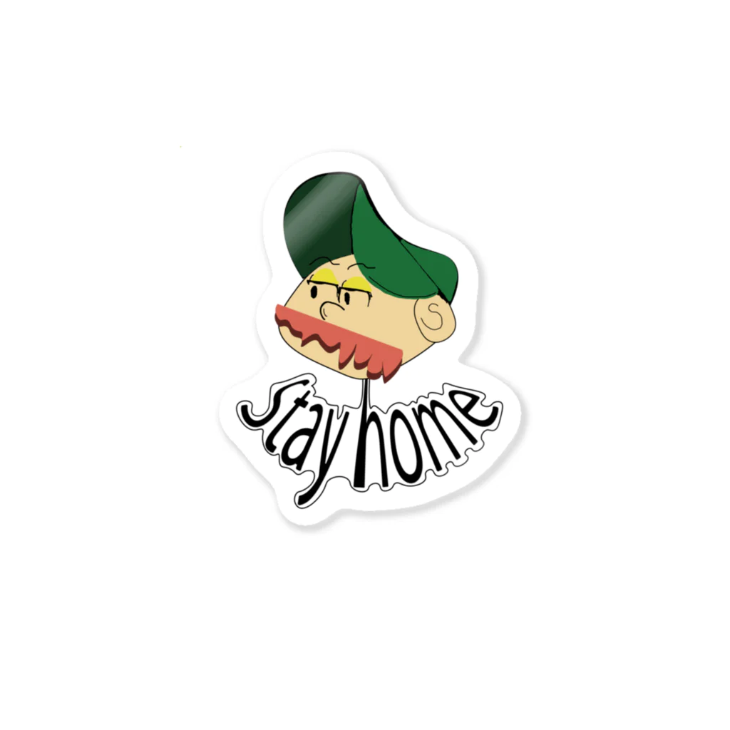 sycamore_by_penetのMr. Stayhome  Sticker