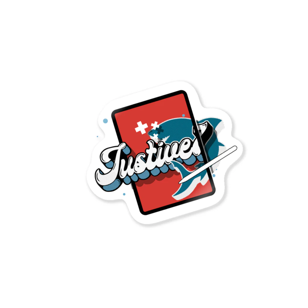 NegativeのJustive7 ステッカー Sticker