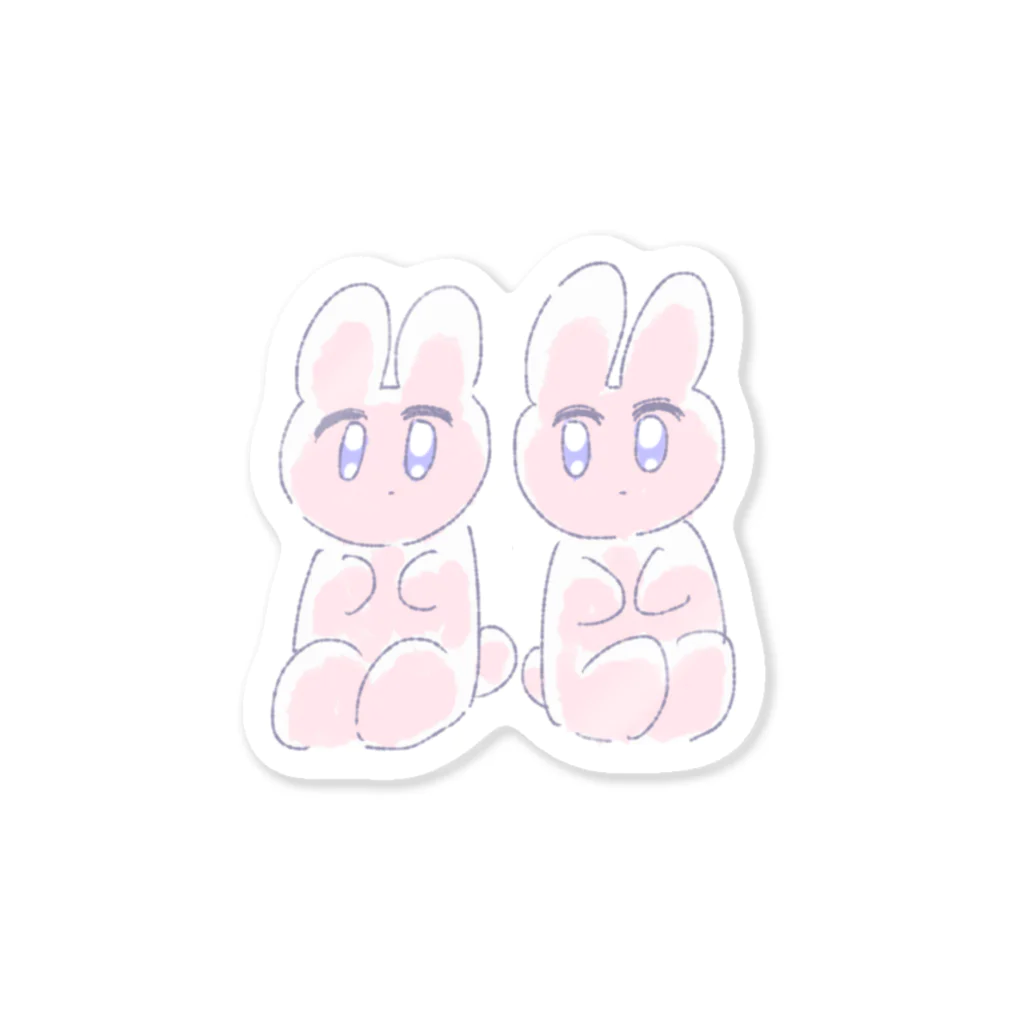 🌙ルナ㌠のうさぎちゃん Sticker