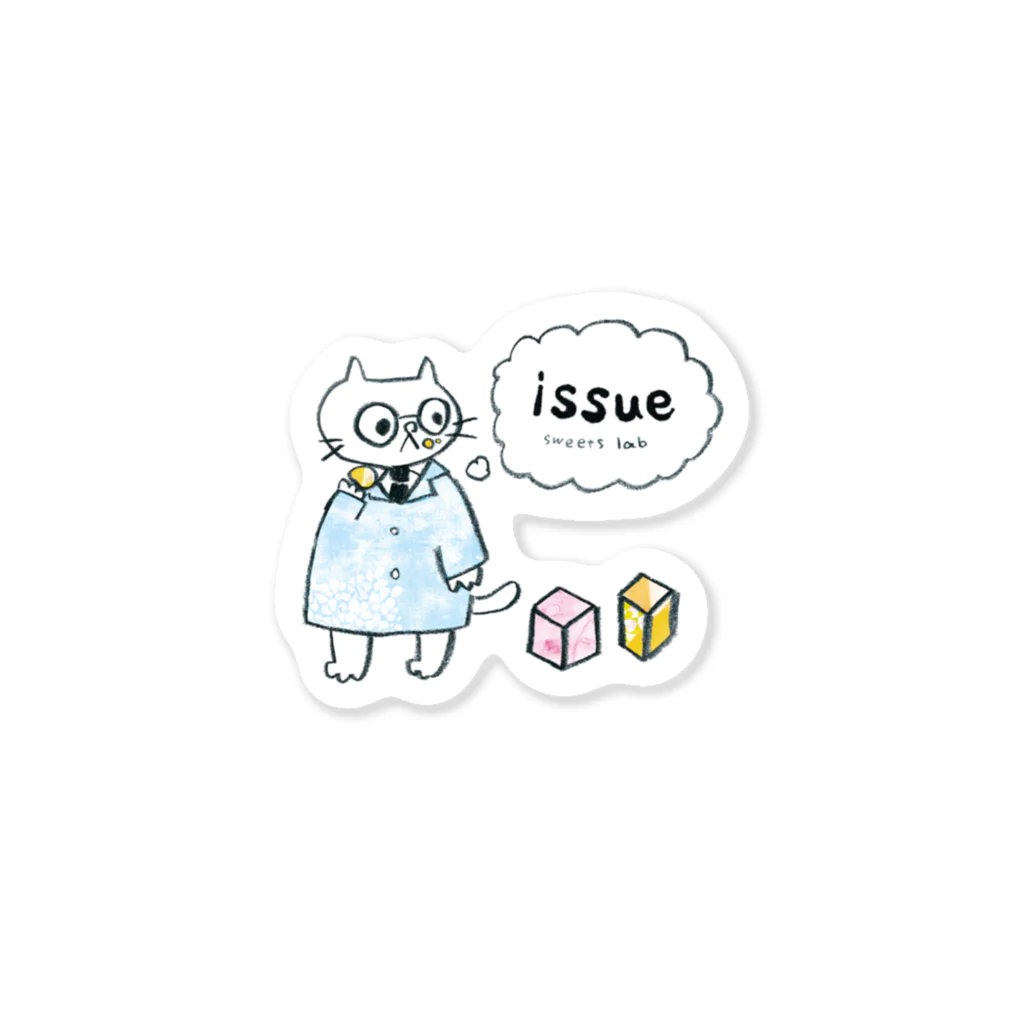 issue sweets labのissueエコバック ステッカー