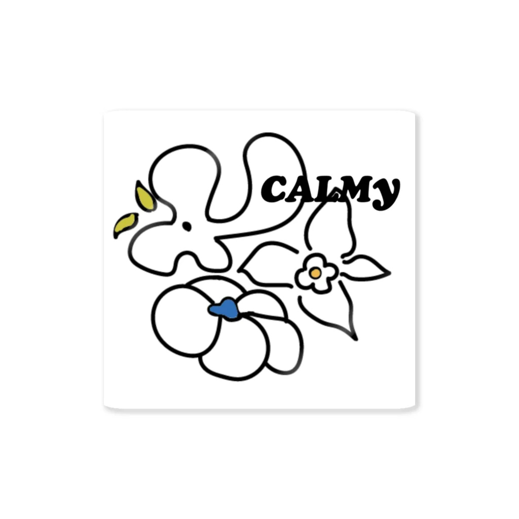 CALMyのCALMyオリジナルステッカーお花 Sticker