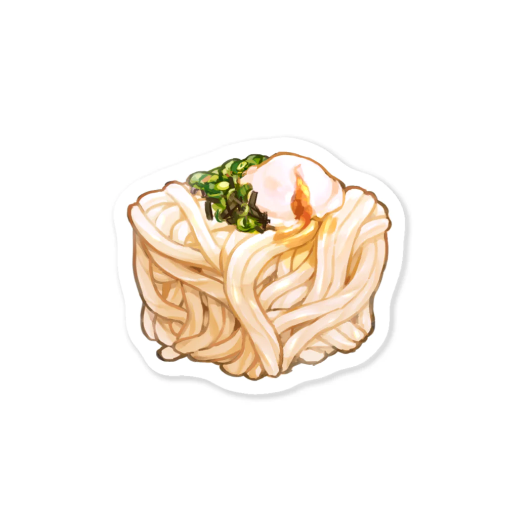 sainoSHOPのキューブ飯　うどん Sticker