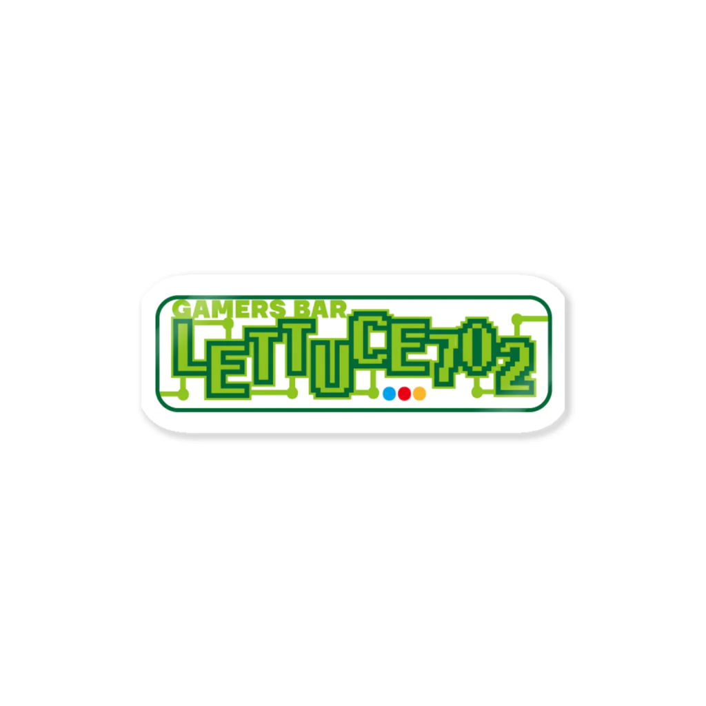 GAMERS BAR lettuce702販売部のGAMERS BAR lettuce702 2020 ステッカー