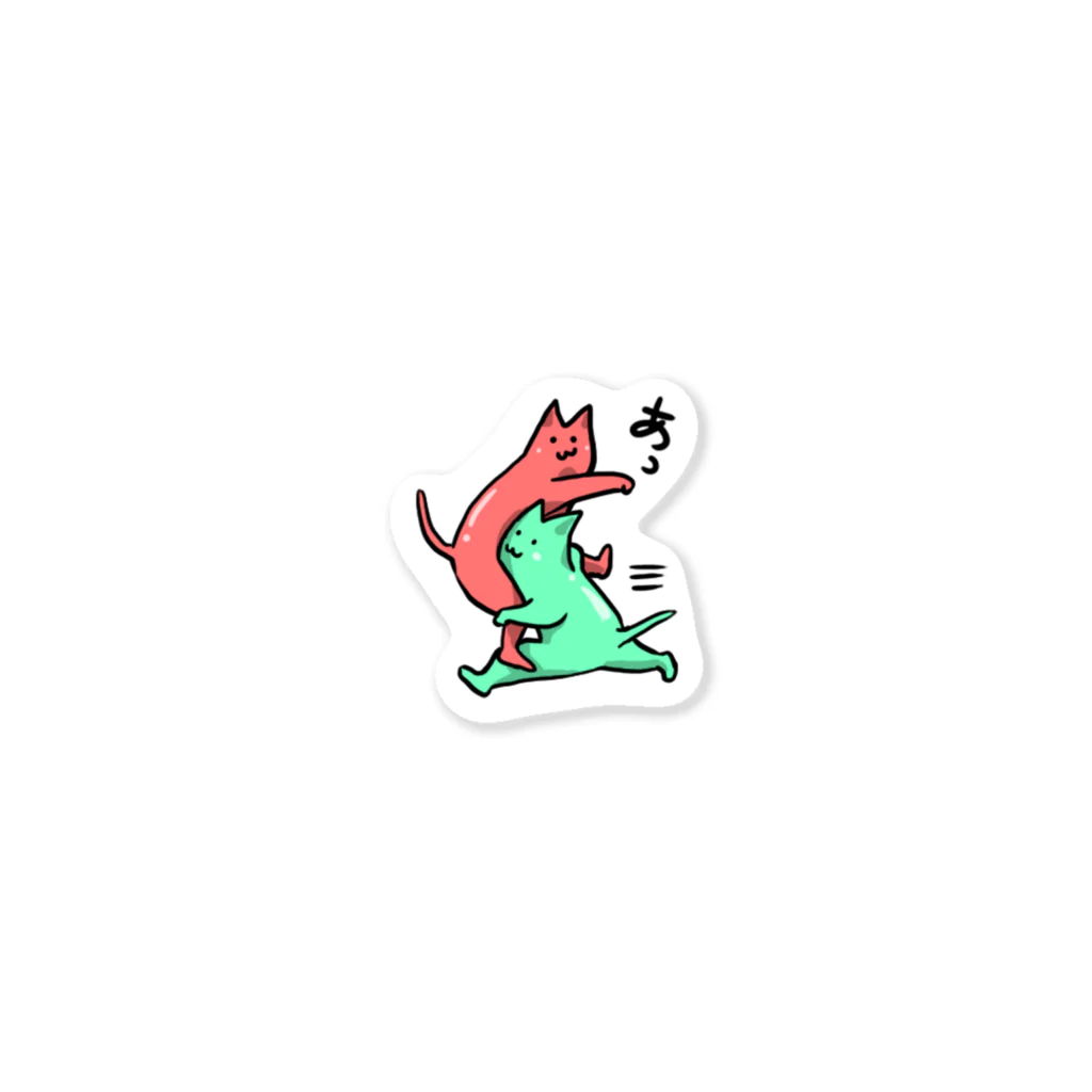 みのりの猫がタックル Sticker