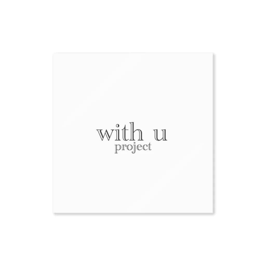 with_uのwith u project / sticker ステッカー