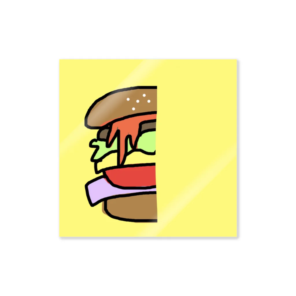 わくわくのハンバーガー  Sticker