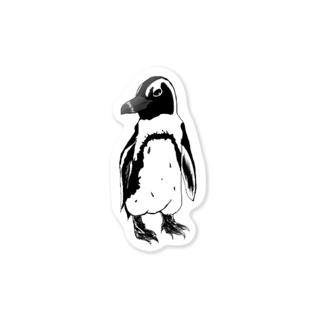 チルチルのシンプルペンギン Sticker