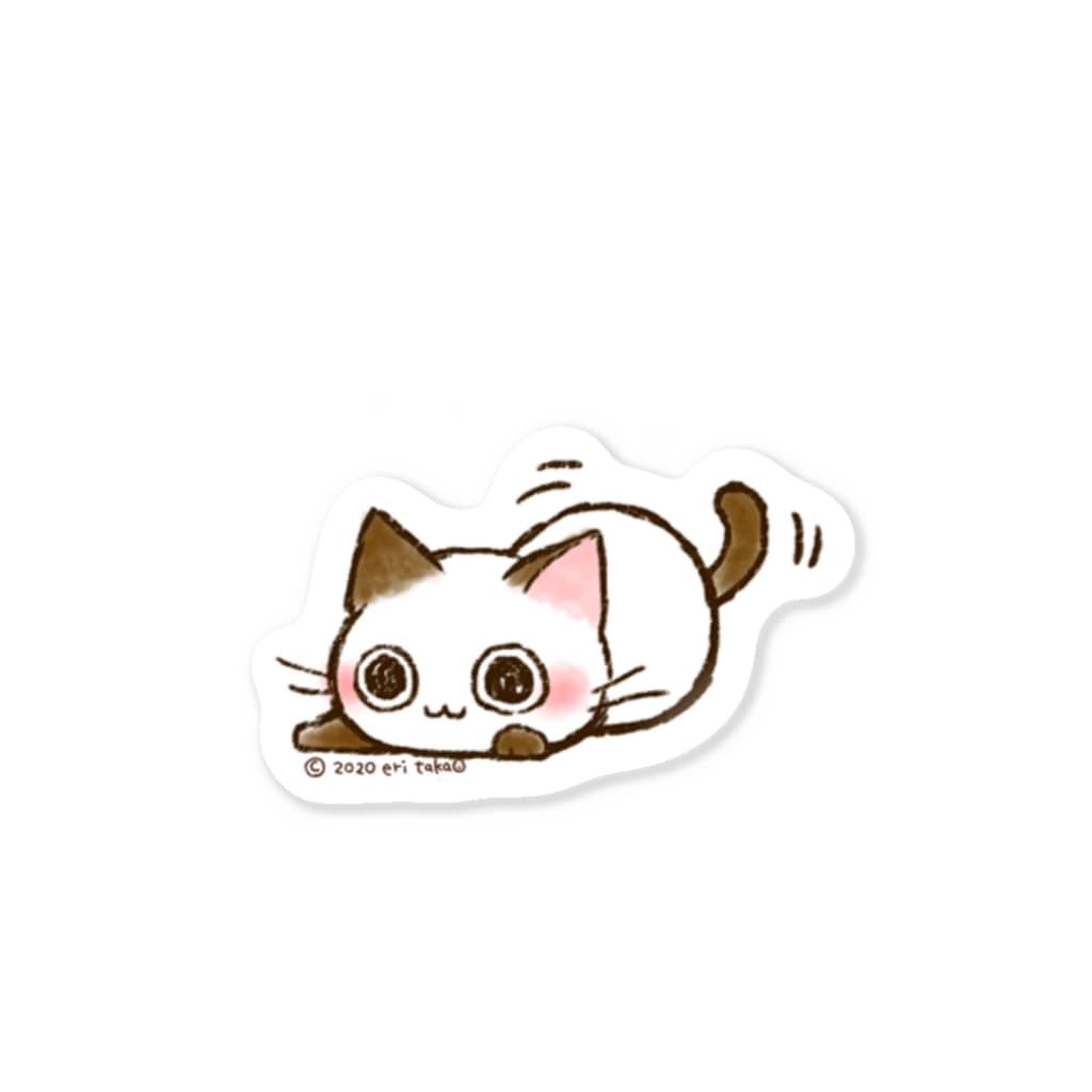タカオエリ＊イラストレーターのちょこさん～うずうずバージョン～ Sticker