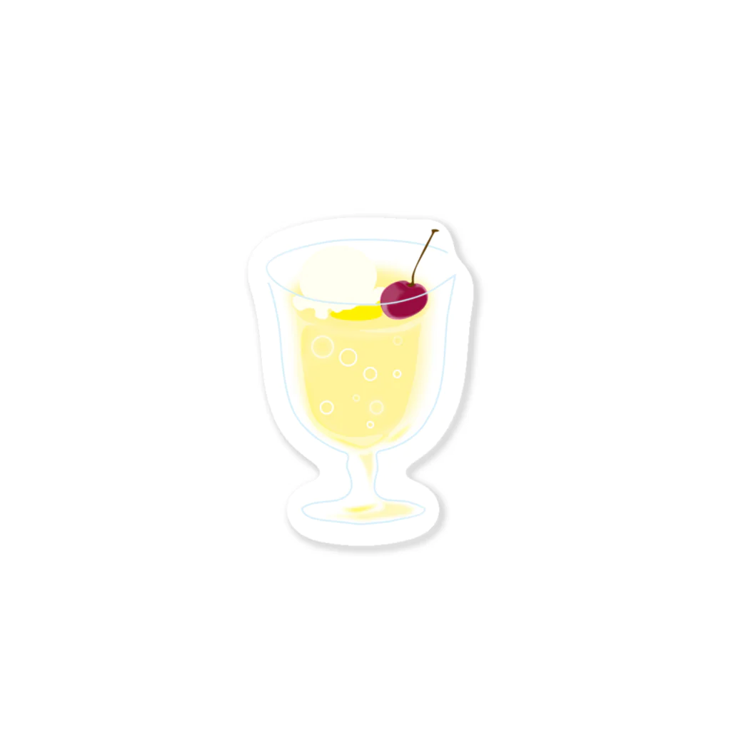 Papillon.のレモンソーダ Sticker