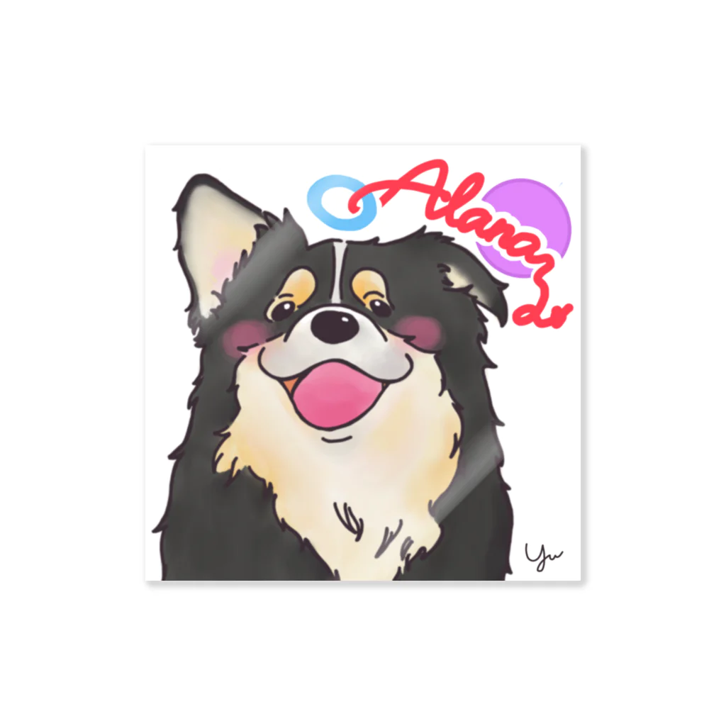yunoの【依頼品】yuno犬種ステッカー（オーストラリアンシェパード） Sticker