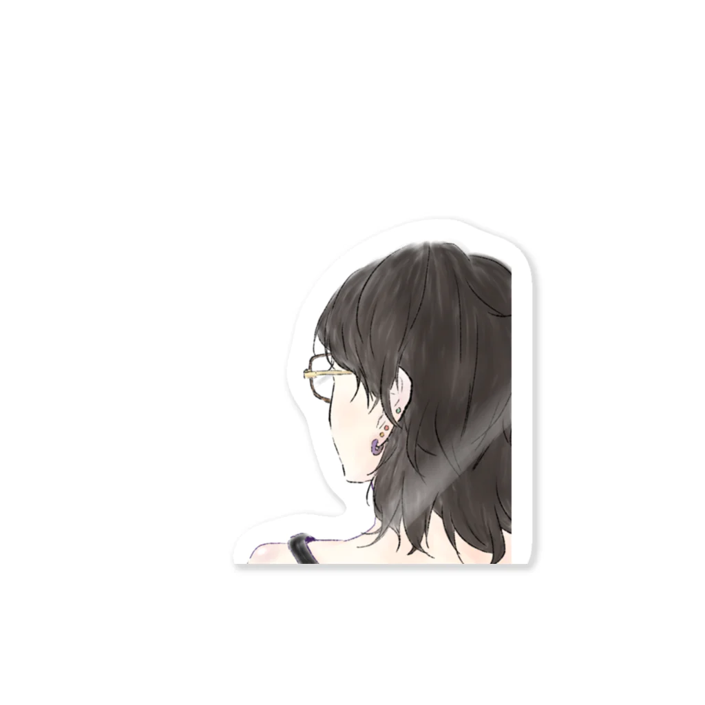 ﾏﾅﾐっ。✖️15のウルフなあの子。 Sticker