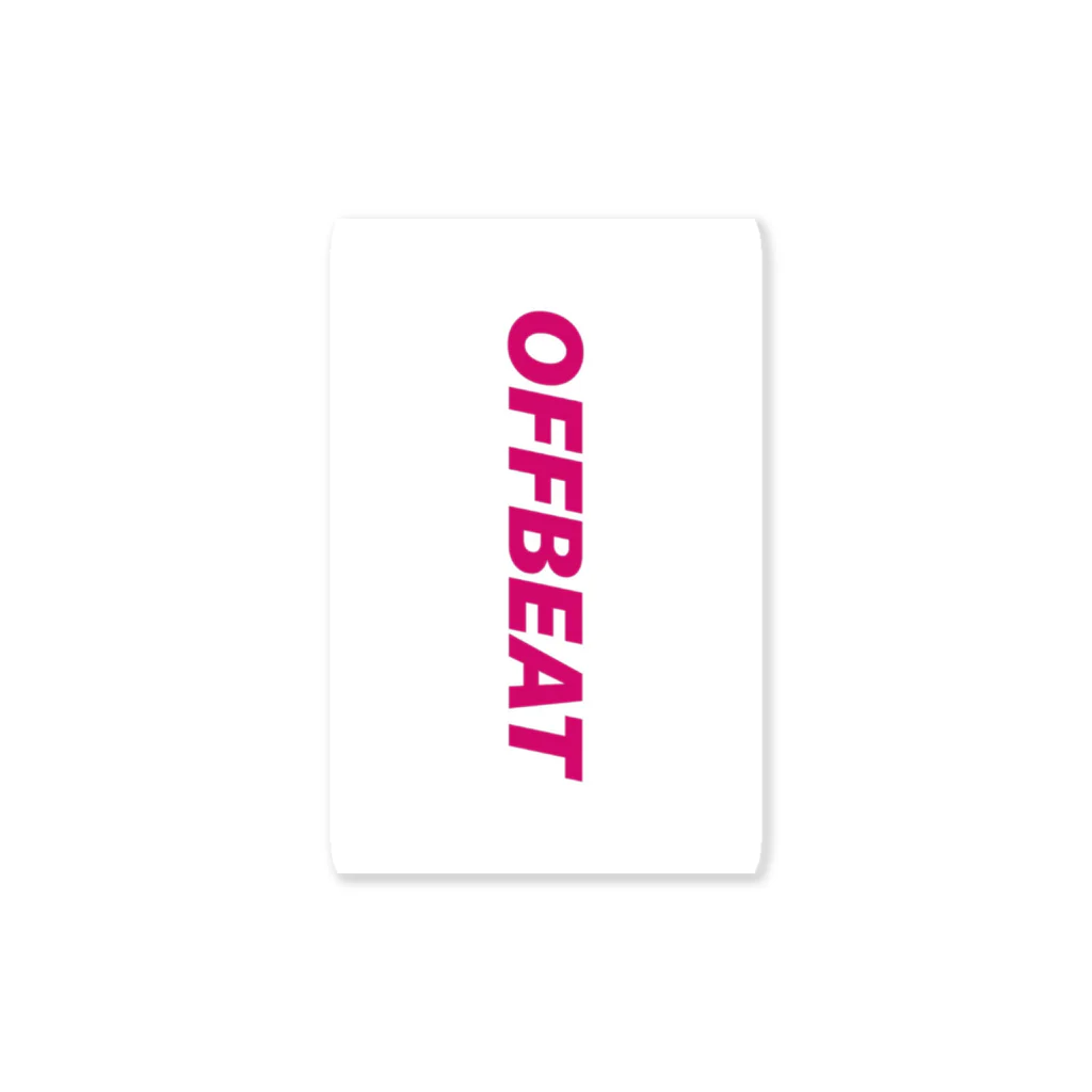 OFFBEATのOFFBEAT ステッカー