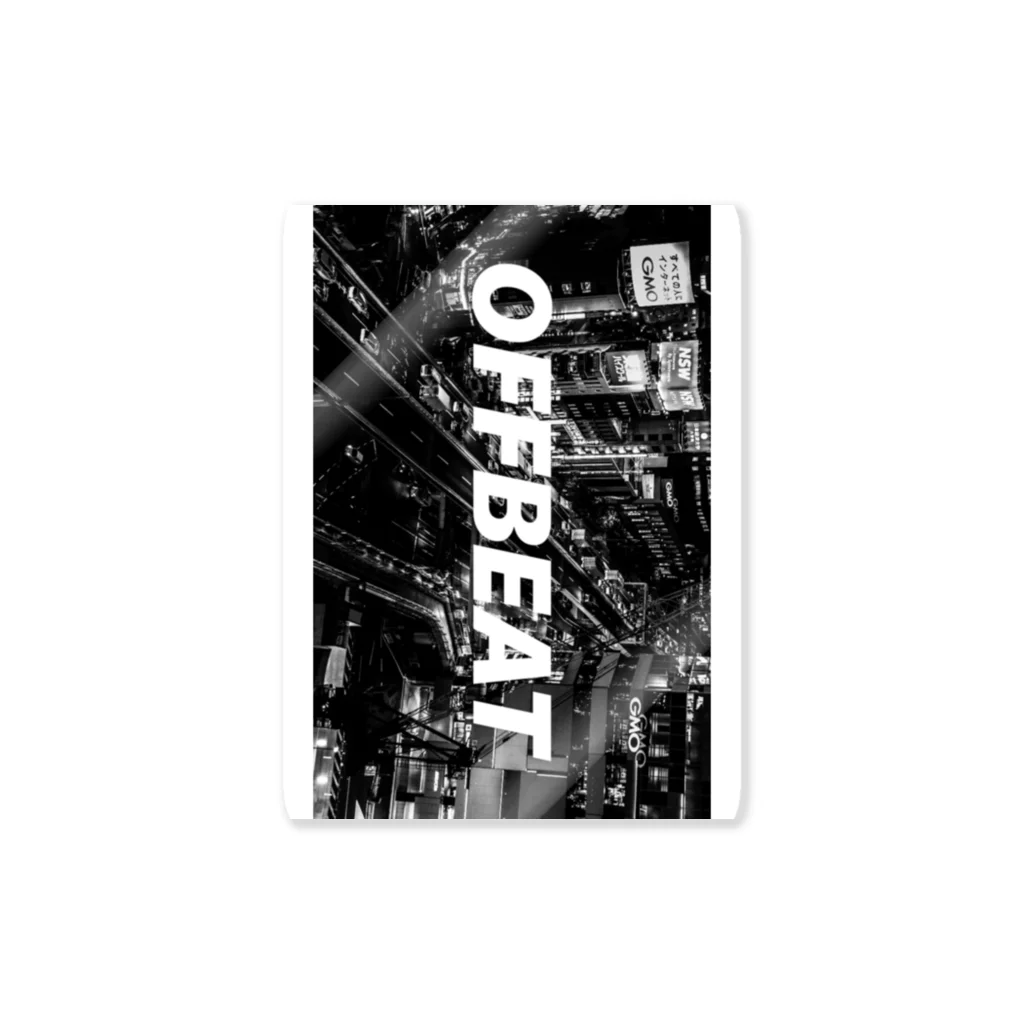 OFFBEATのOFFBEAT ステッカー