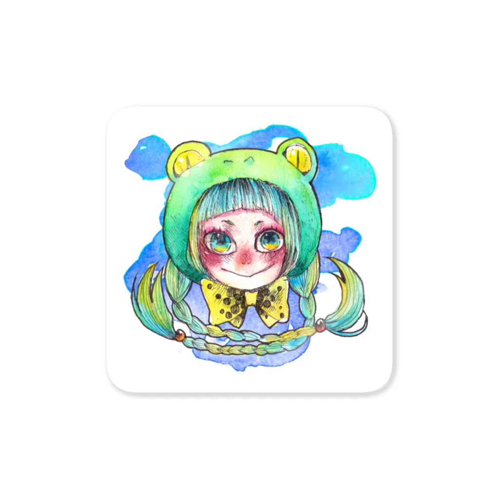 BARABARA　DESIGNのカエルの子 Sticker