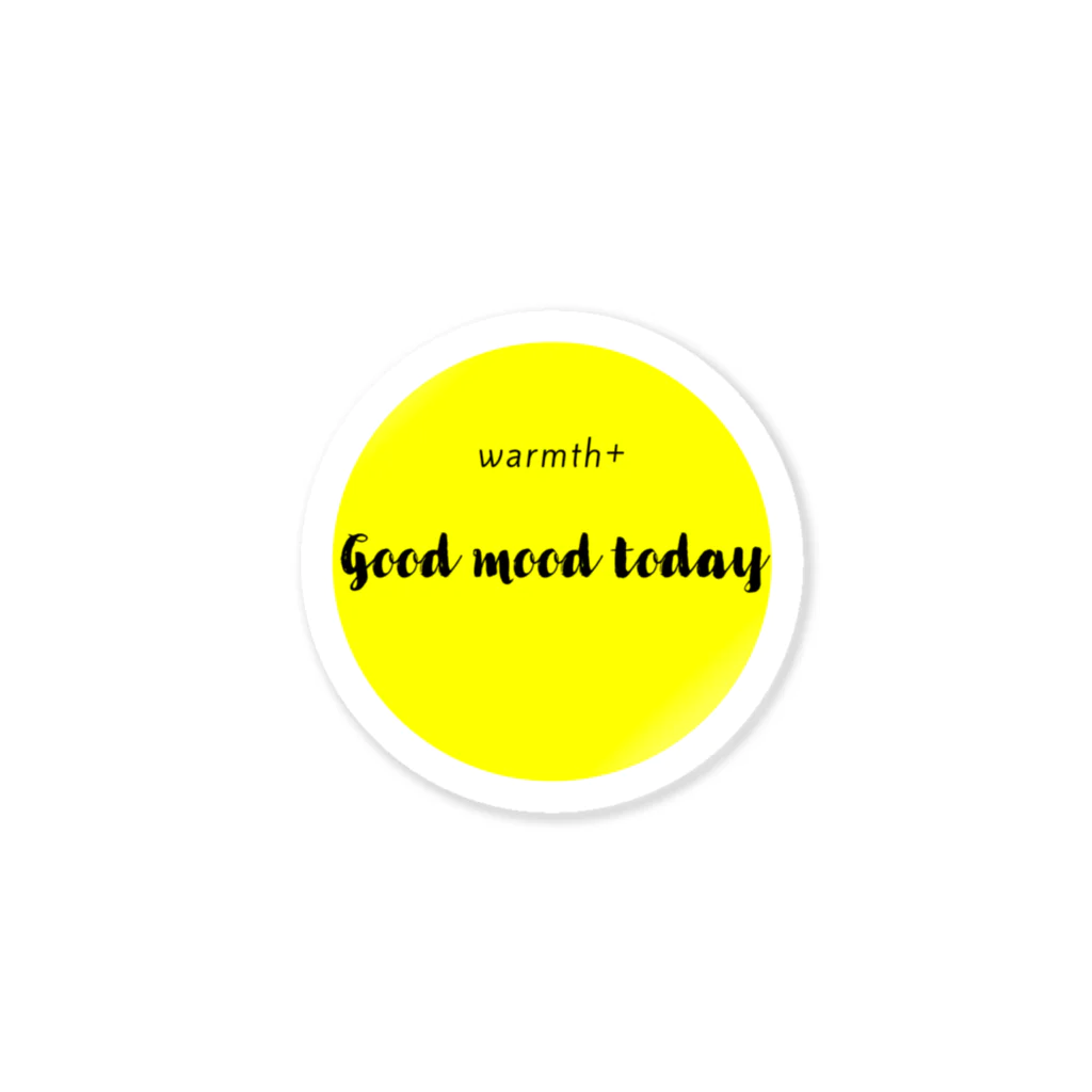 waRmthのgood mood today シリーズ Sticker