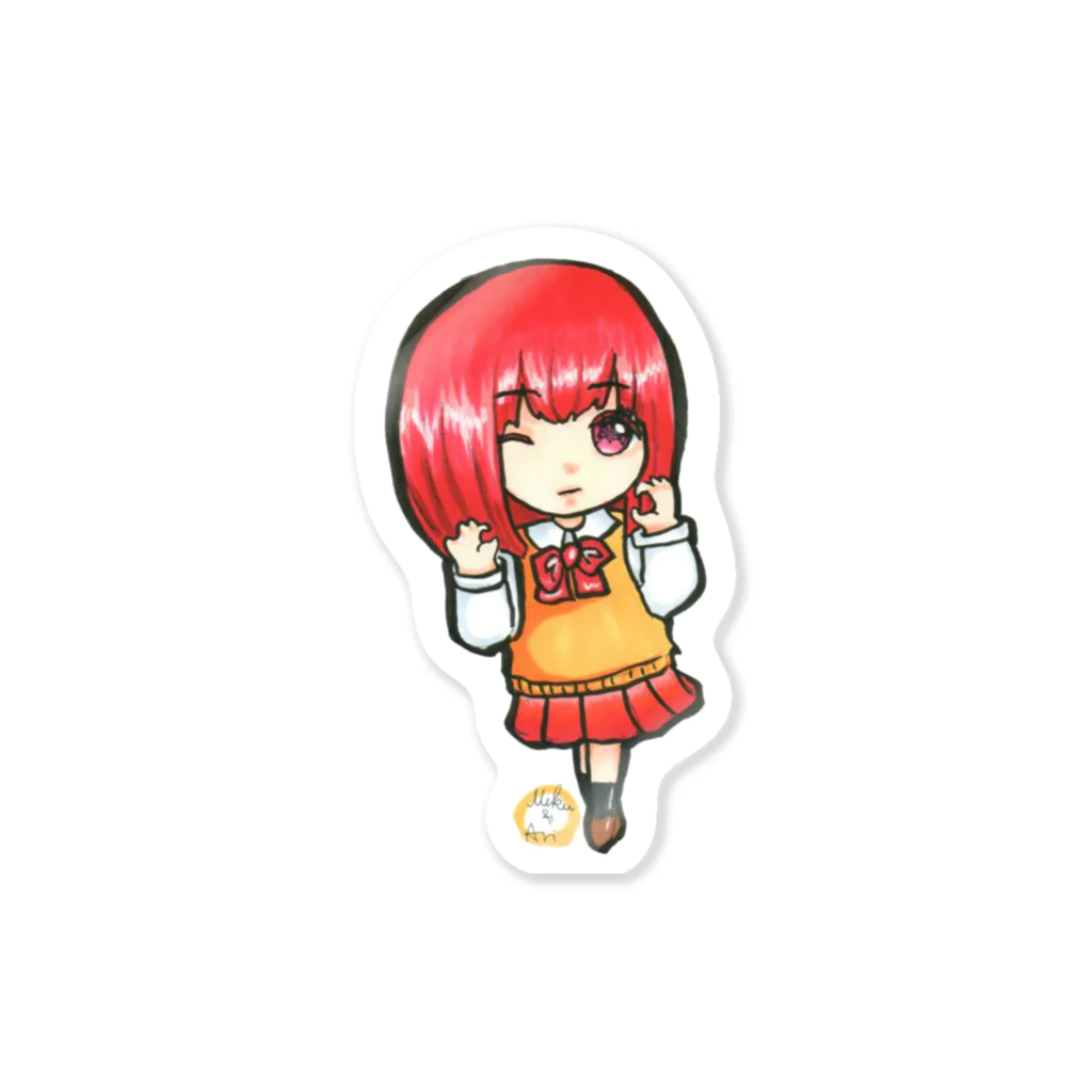 ＊あり＊の虹色創世記のあさひ単体(みくさんコラボ) Sticker