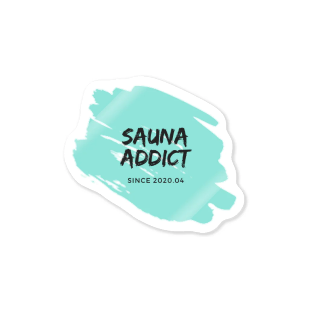 SAUNA ADDICTのSAUNA ADDICT オリジナルステッカー ステッカー