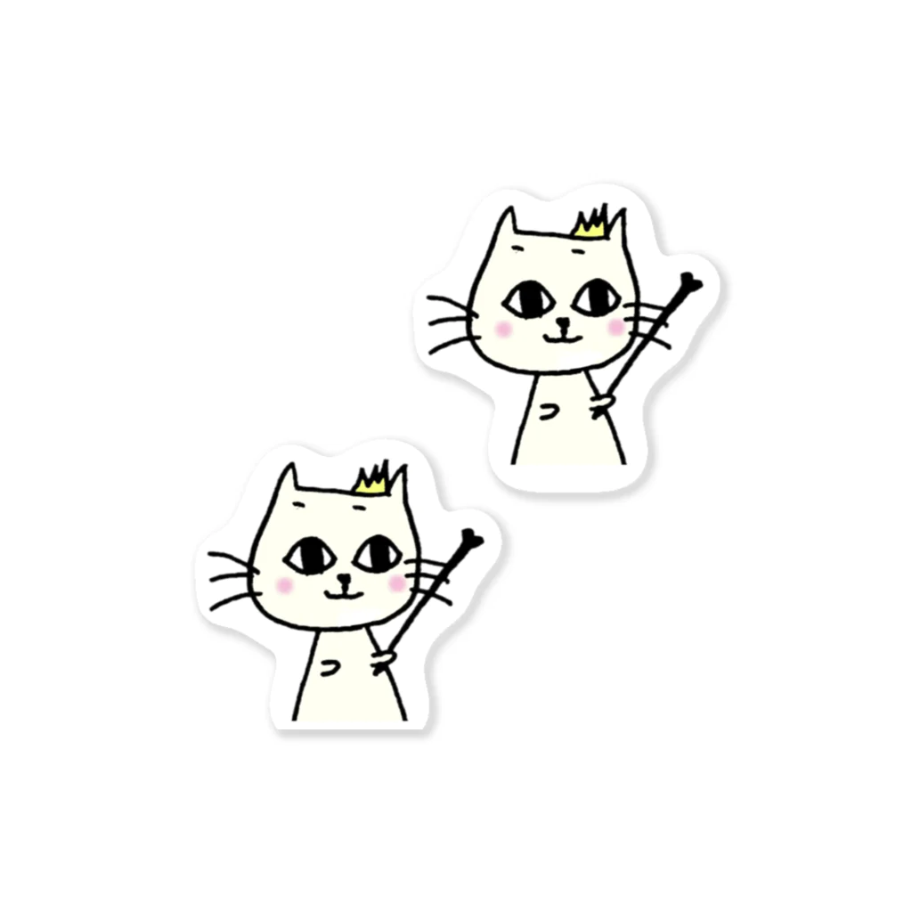 ララミねこ　のララミねこ Sticker