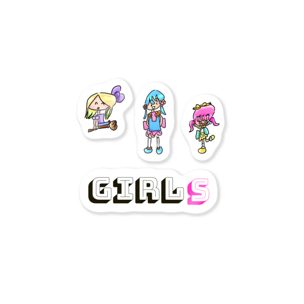 こどもパピィのかぼちゃの魔法使い Sticker