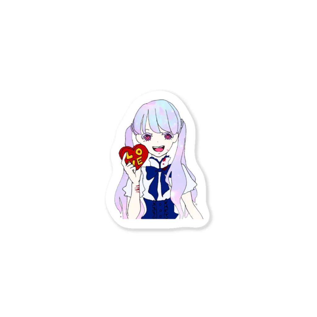 イトゥちゃんの私の愛 Sticker