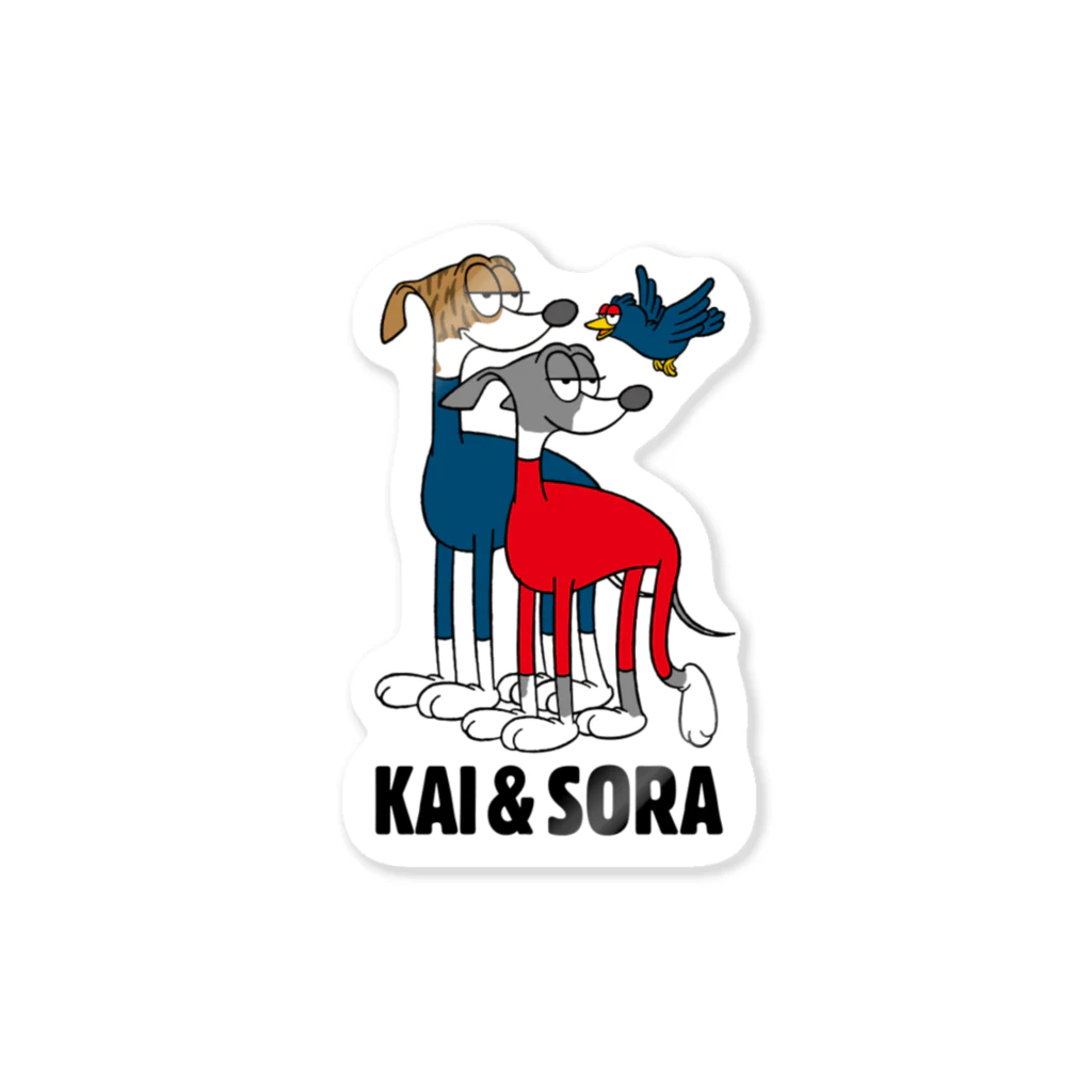 イタグレショップのKAIくん＆SORAくん専用 Sticker