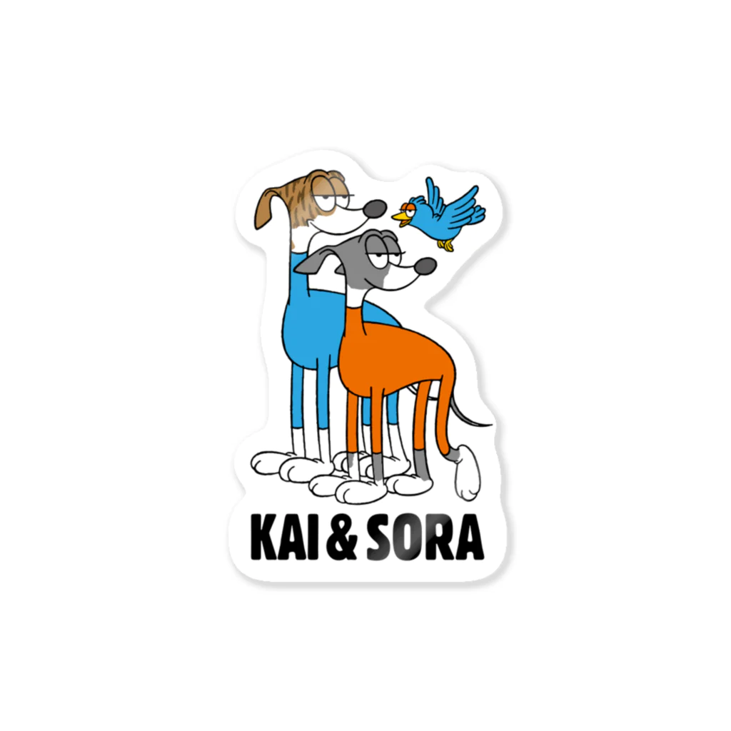 イタグレショップのKAIくん＆SORAくん専用 Sticker