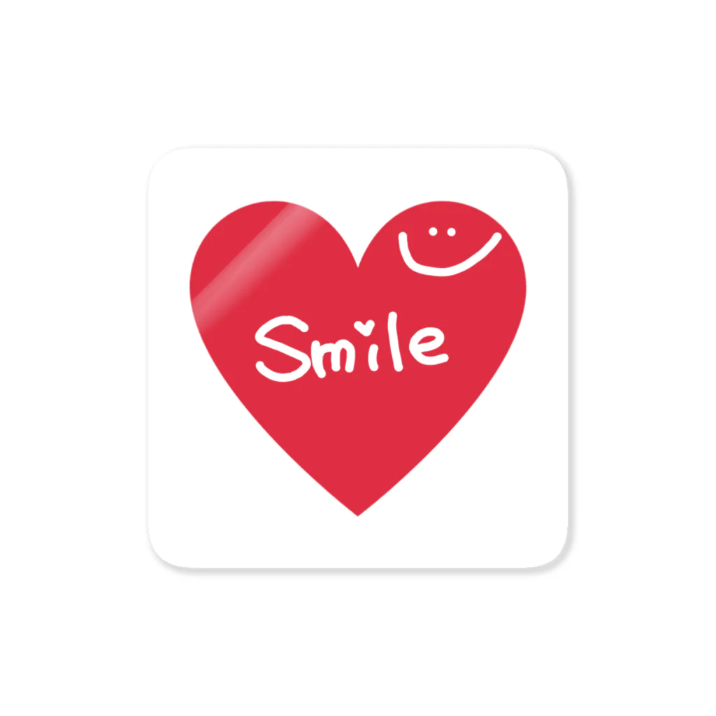 ゆるふわ系イラストグッズのSMILE :) Sticker