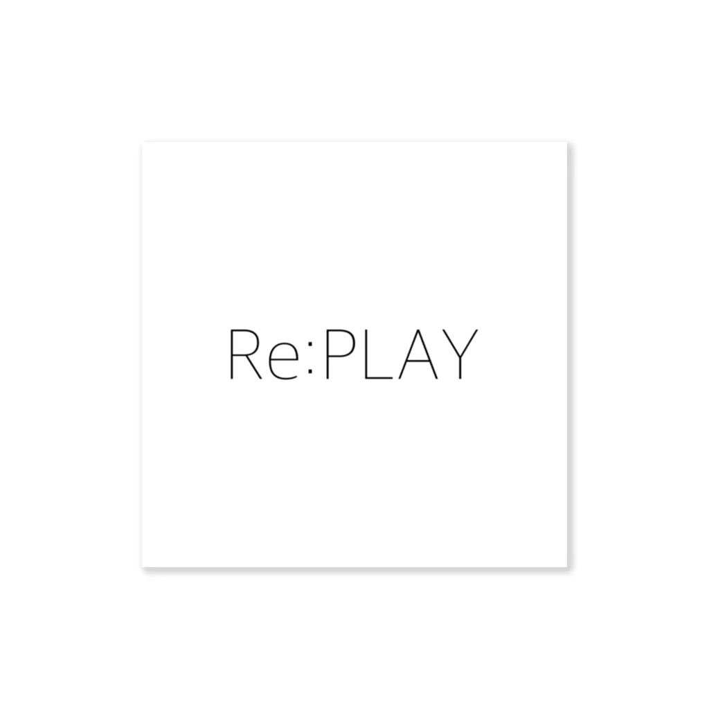 re:play_officialのRe:play 小物 ステッカー