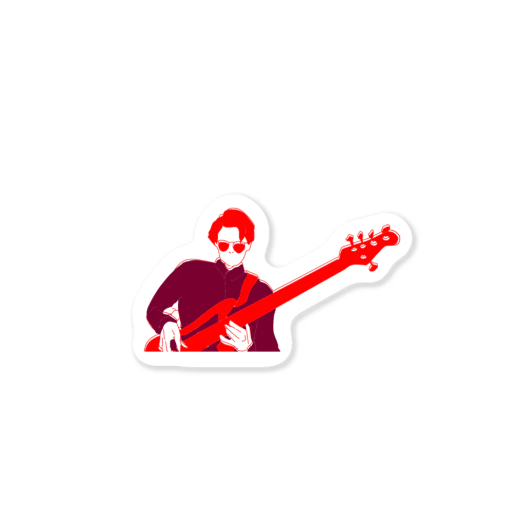 カワサキレオンのbassist.onda Sticker