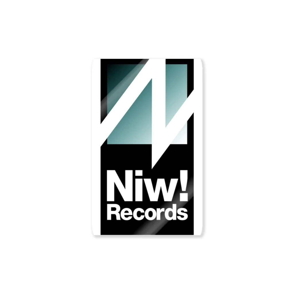 Niw! RecordsのNiw! 2003 LOGO ステッカー