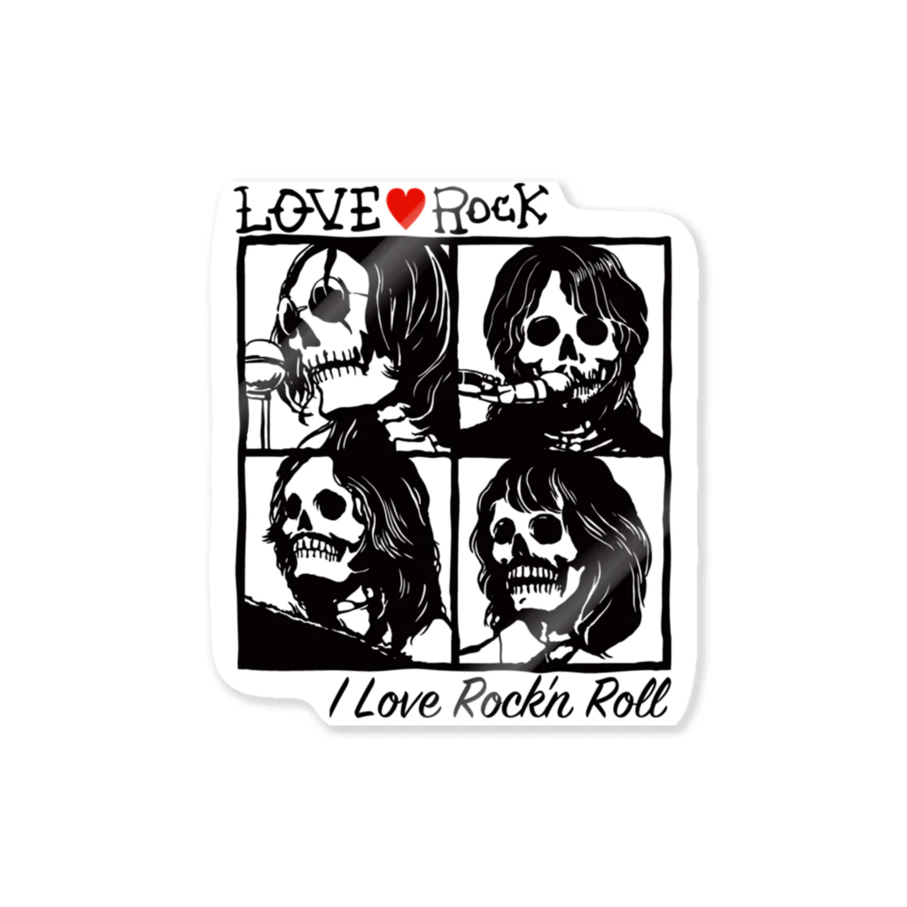 JOKERS FACTORYのLOVE ROCK Sticker