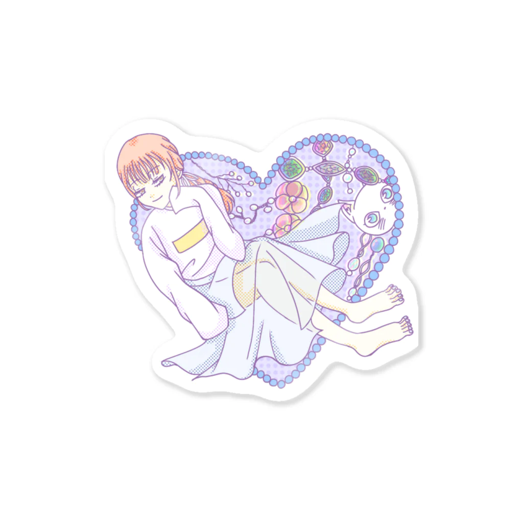 イヌタケユカのキラキラ Sticker