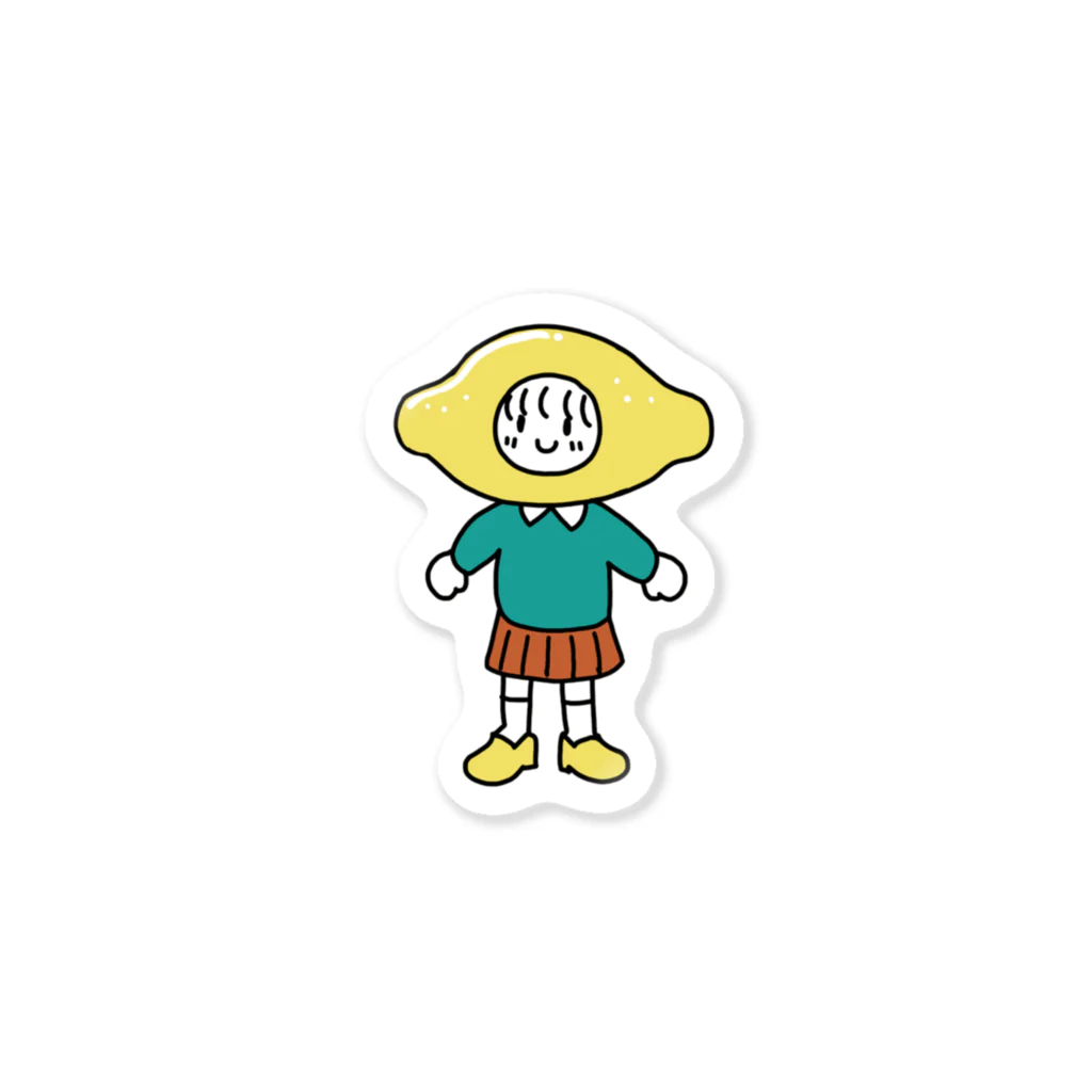 踊るこどもたちのレモーン Sticker