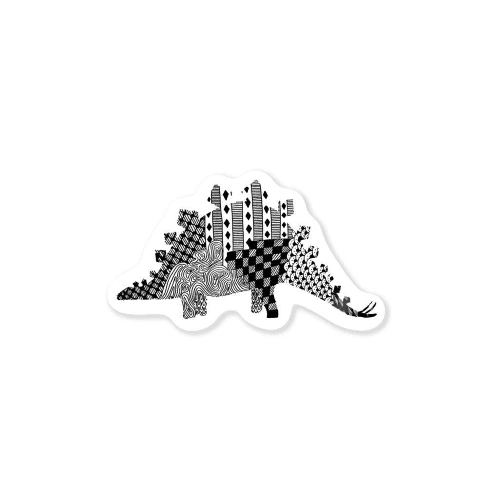 新谷べにのステゴサウルス Sticker