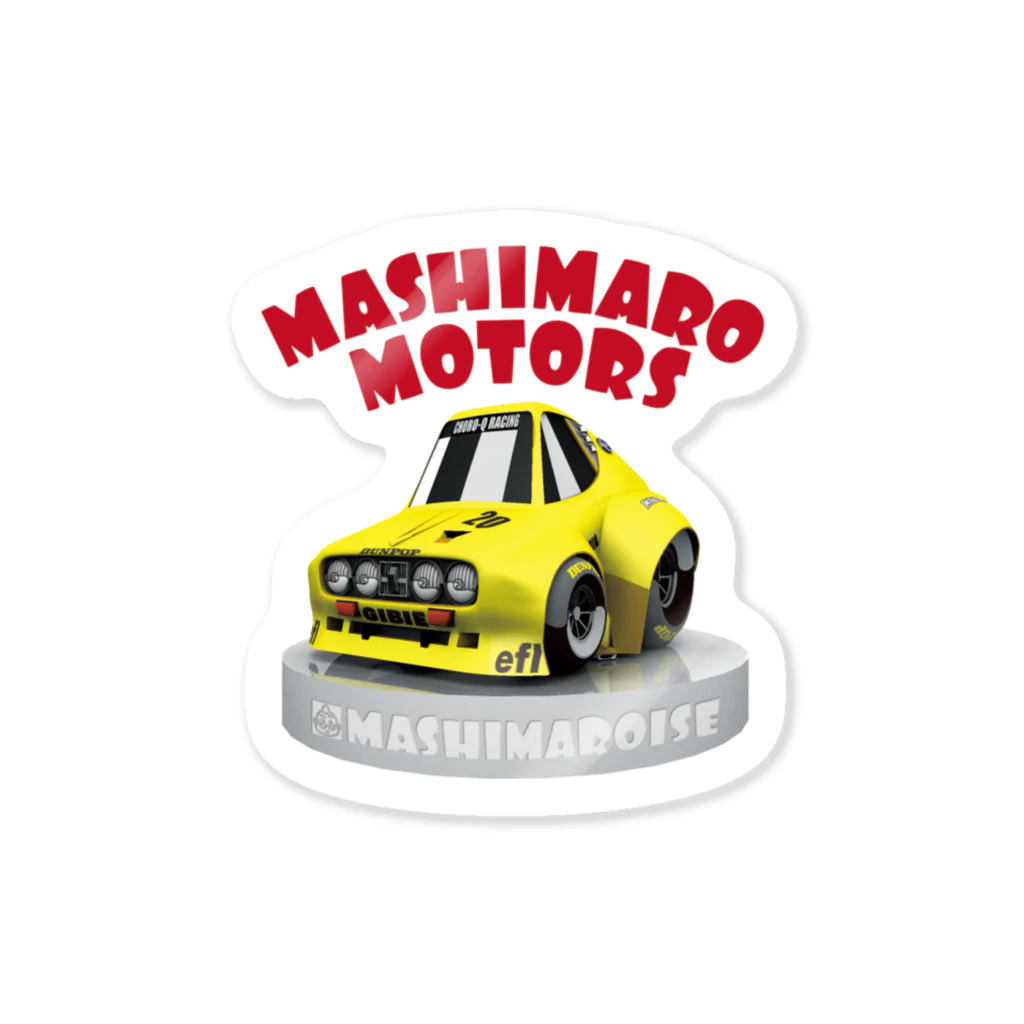 SHOP MASHIMAROISEの710バイオレットターボ ステッカー