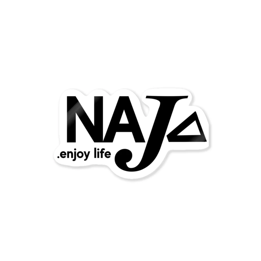 杜若屋のNAJ.enjoy life ステッカー