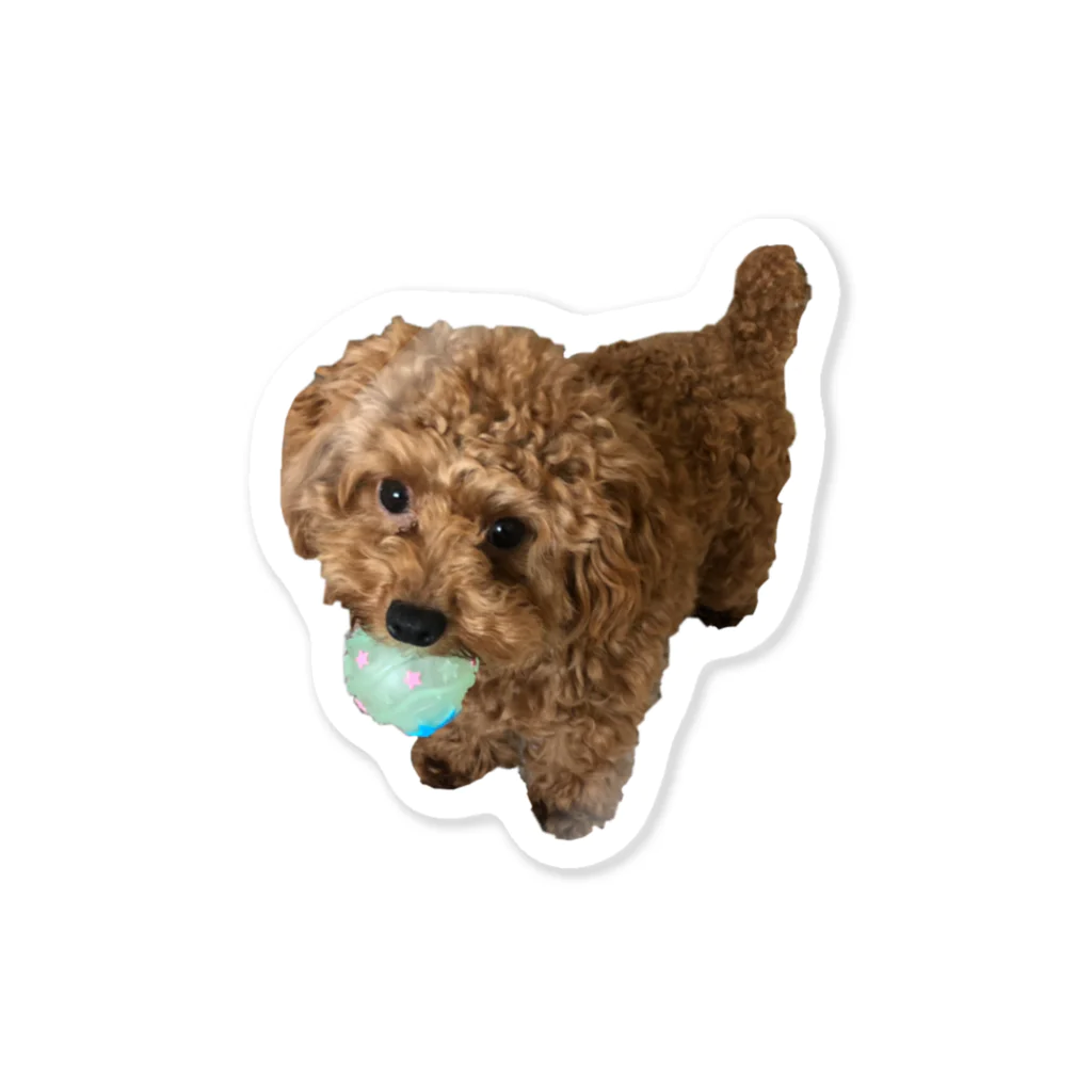 メルちゃんの可愛さを布教するだけのお店の伝説の秘宝を携えし犬 Sticker